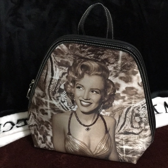 marilyn monroe backpack purse